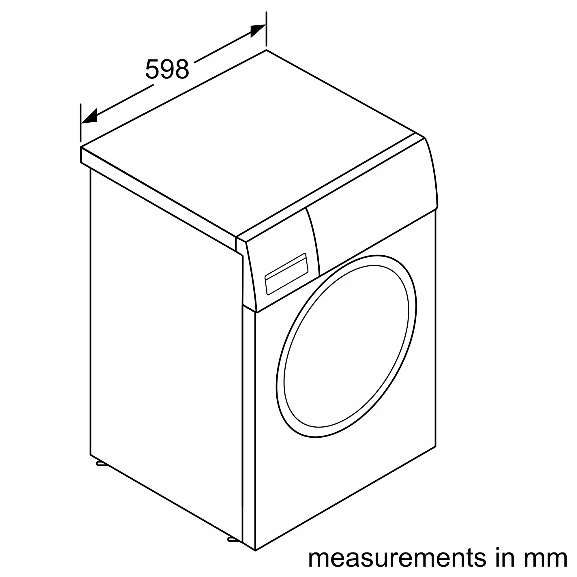 BOSCH WGG254F0GB Series 6 Washing machine, front loader 10 kg 1400 rpm