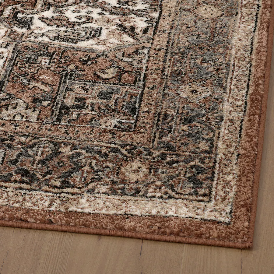IKEA  GADBJERG  Rug, low pile, red-pink, 5 ' 3