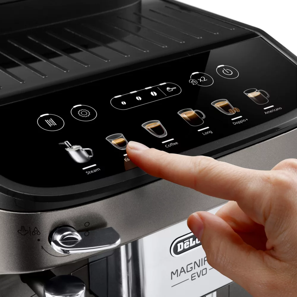 Espresso Grinder Delonghi Magnificent Evo FEB2942.TB titanium