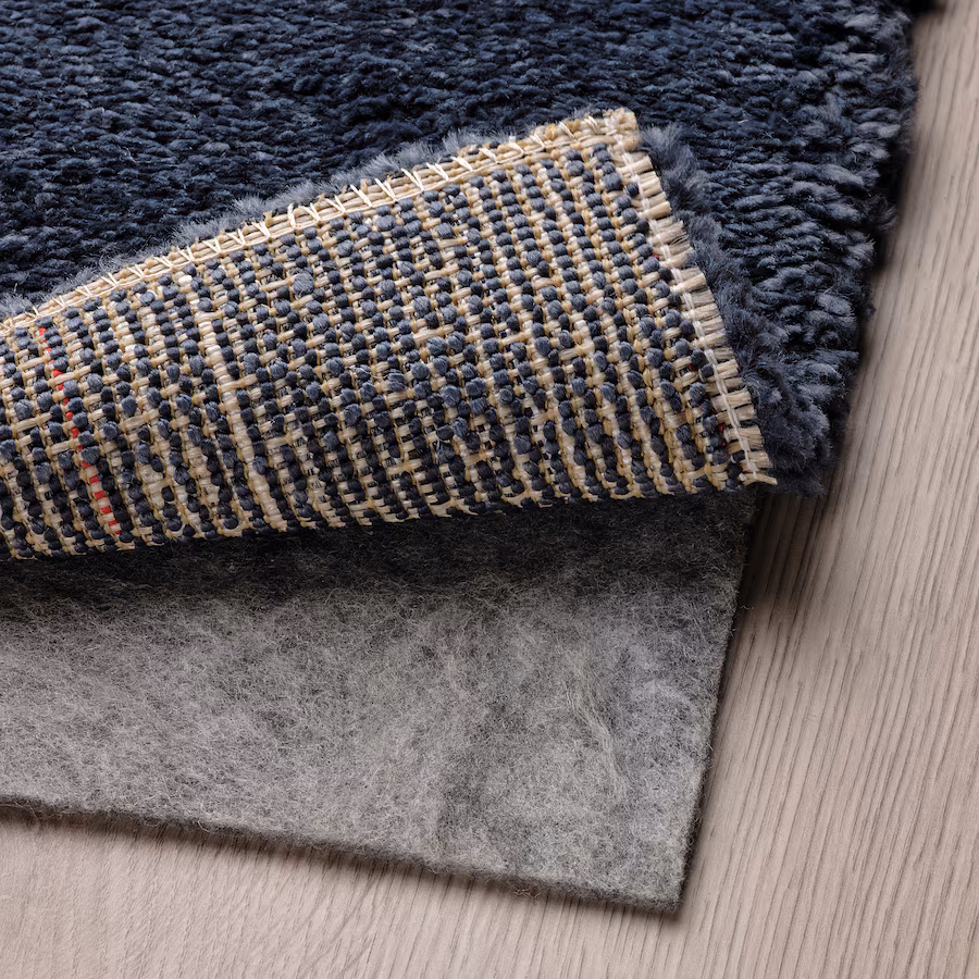 IKEA  STOENSE Rug, low pile, medium gray, 5 ' 7
