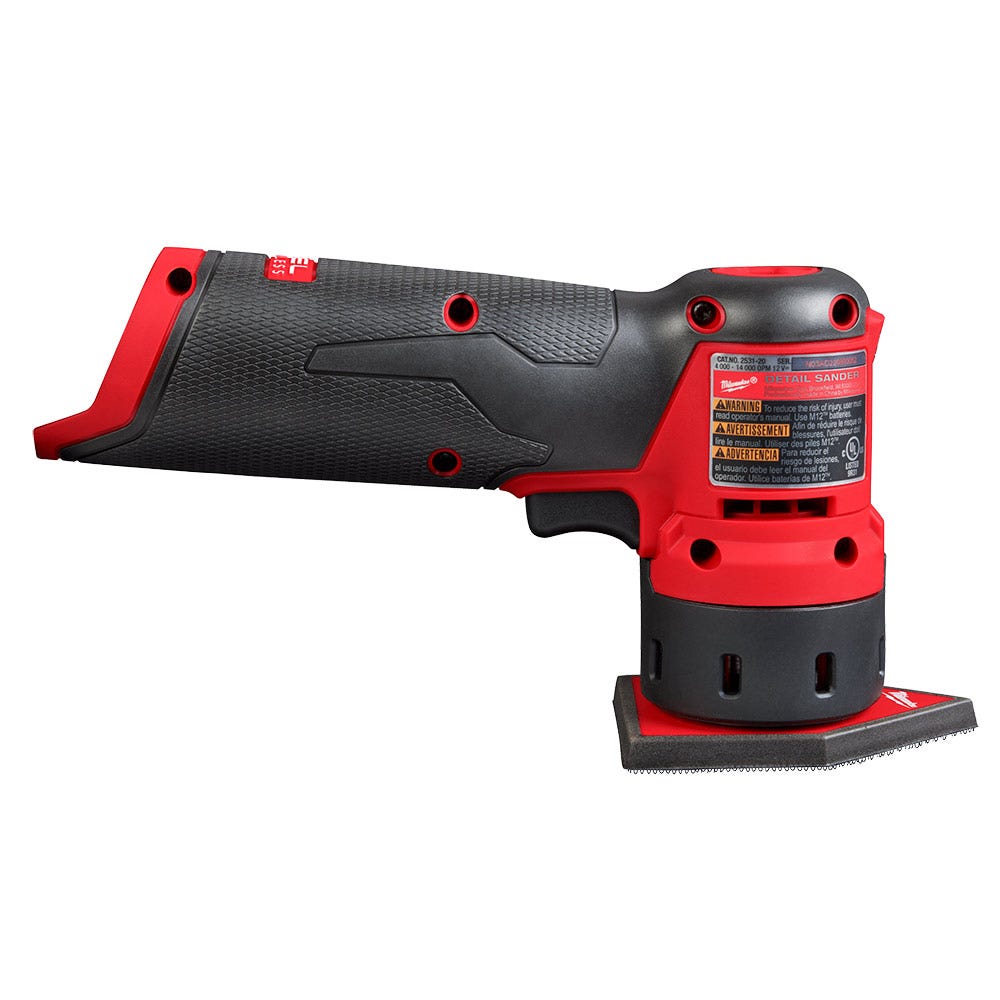MILWAUKEE 12V FUEL™Orbital Detail Sander Skin M12FDSS0