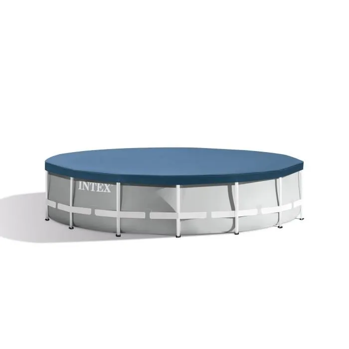 Intex - 26724NP - Kit piscine prism frame ronde tubulaire ø 4,57 x 1,07m