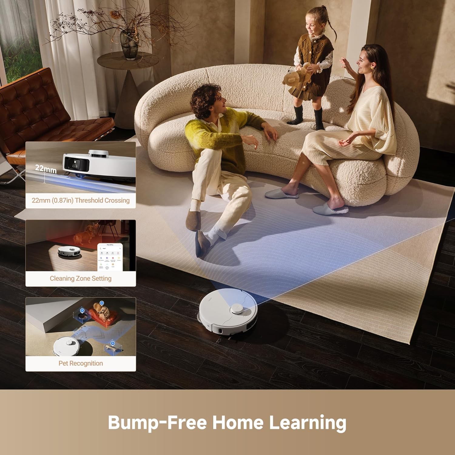 Mova P10 Pro Ultra Robot Vacuum and Mop 13,000Pa Suction, 140°F Hot Water Auto Mop Washing & Drying, Dual Spinning Extenable Mop,10.5mm Lifting for Carpet, 360°Obstacle Avoidance, App Control