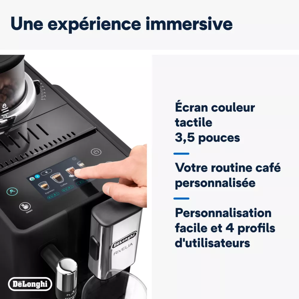 Espresso Grinder Delonghi rivelia FEB4435.B