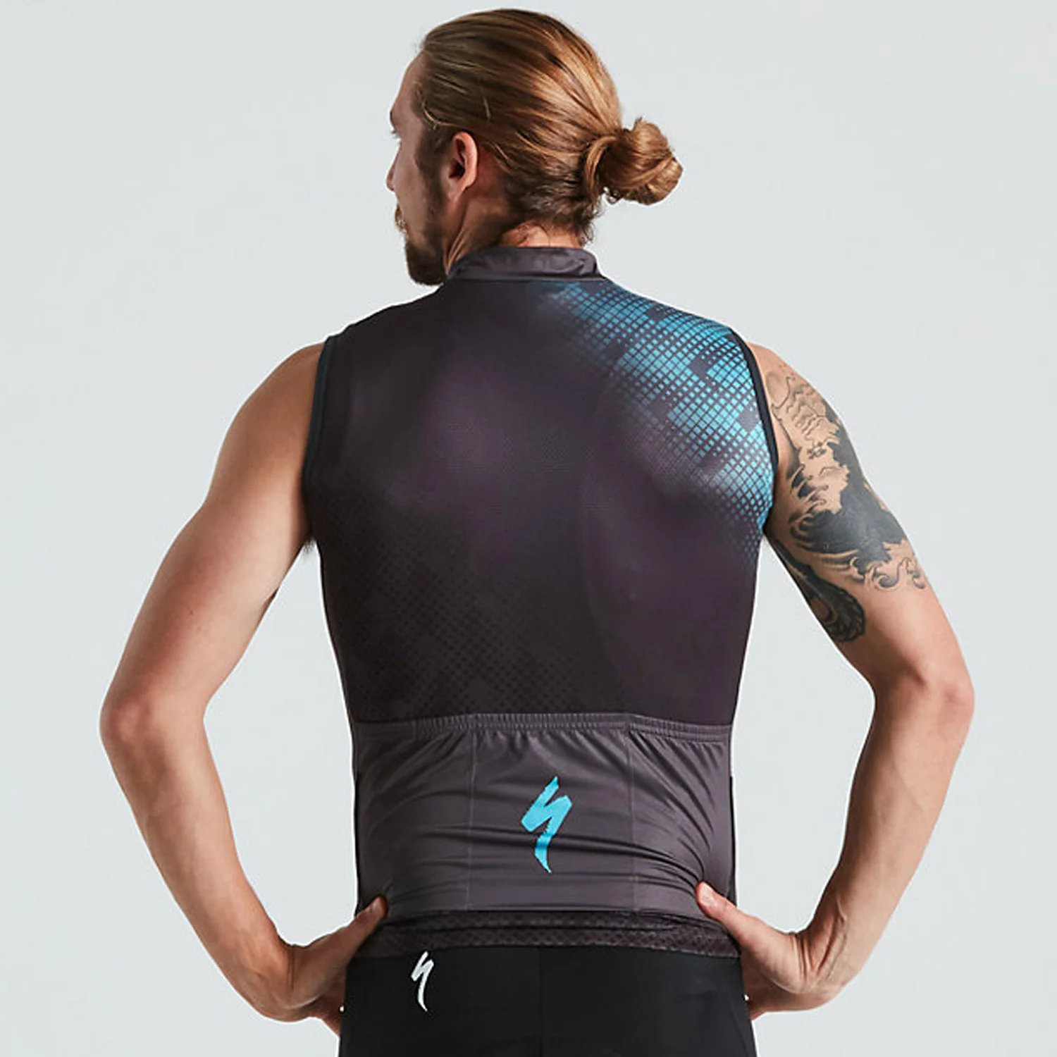 Specialized RBX Comp Logo sleeveless jersey - Blue anthracite