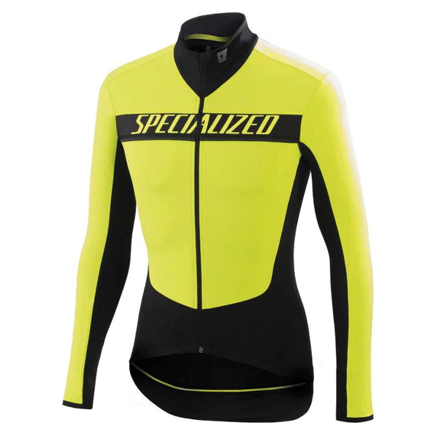 Specialized Element SL Race L/S jersey - Yellow Fluo