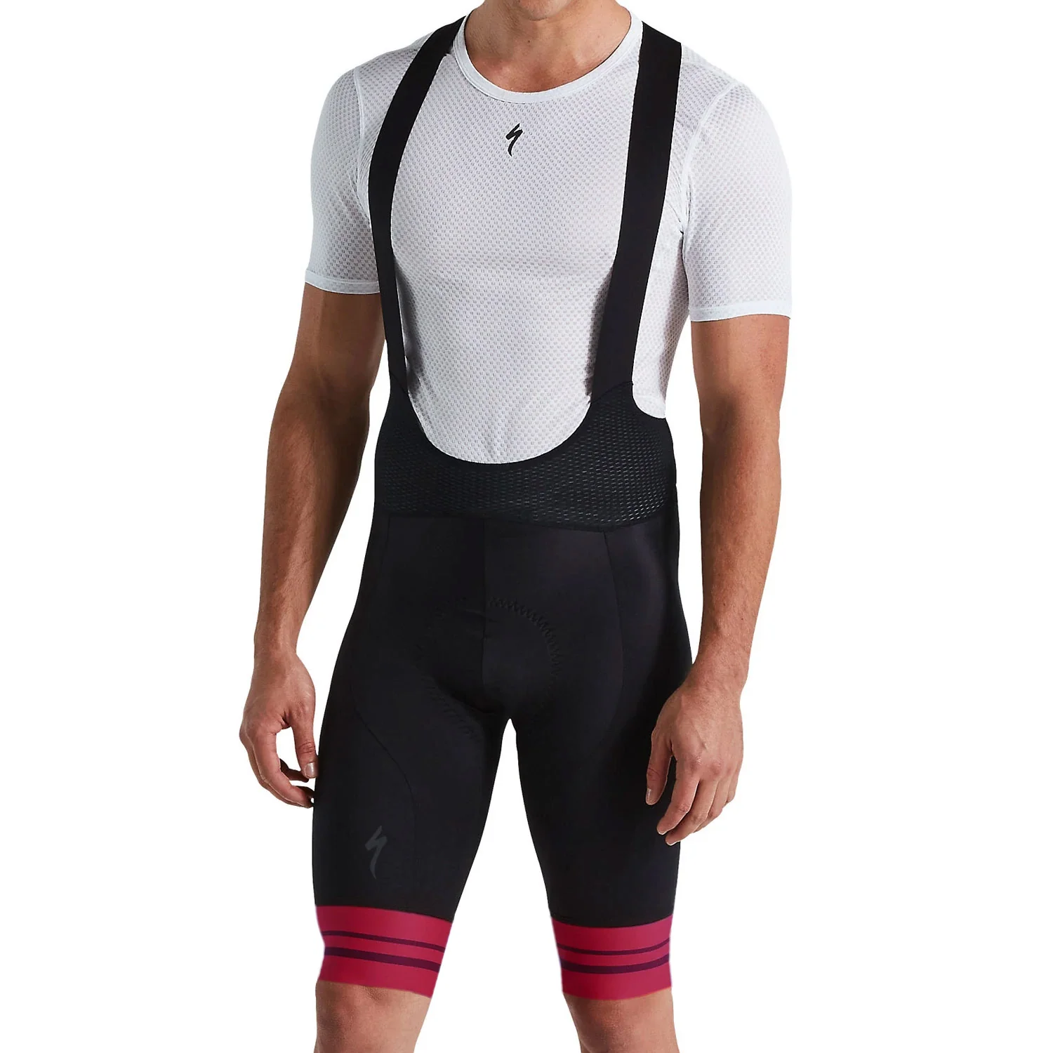 Specialized SL R bib shorts - Bordeaux