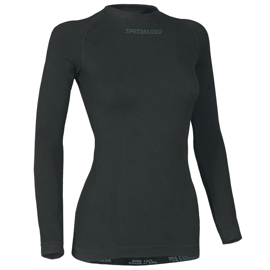 Specialized Seamless L/S Lady base layer  - Black