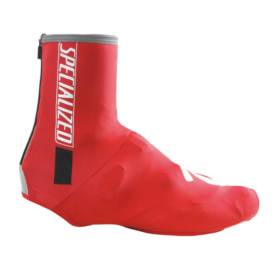Specialized Elastic Zip shoecover - Red