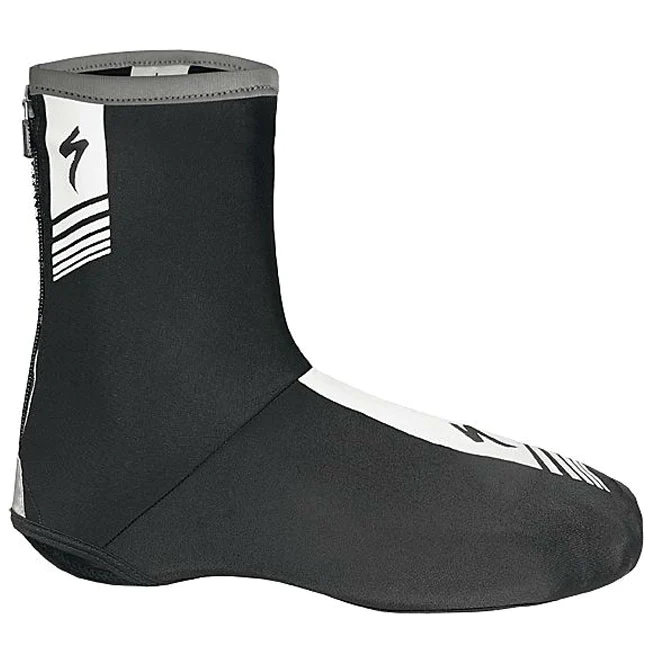 Specialized Elastic Zip 14 shoecover - Black White