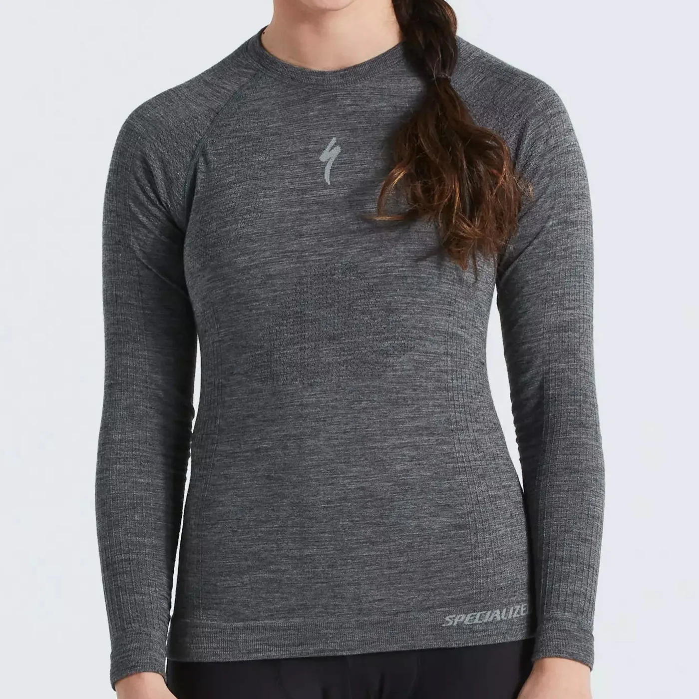 Specialized Merino Seamless long sleeve base layer - Grey