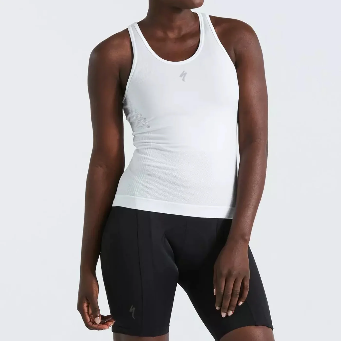 Specialized Seamless Light woman sleeveless base layer - White