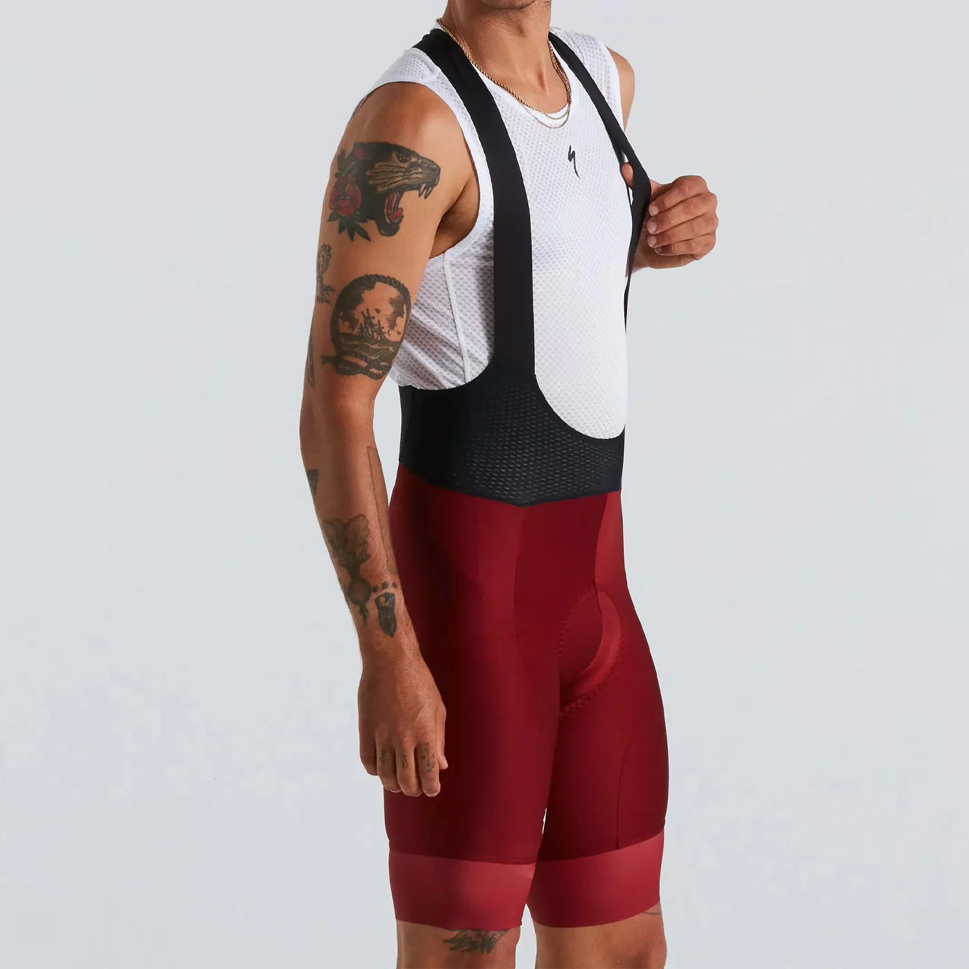 Specialized SL Blur bib shorts - Bordeaux
