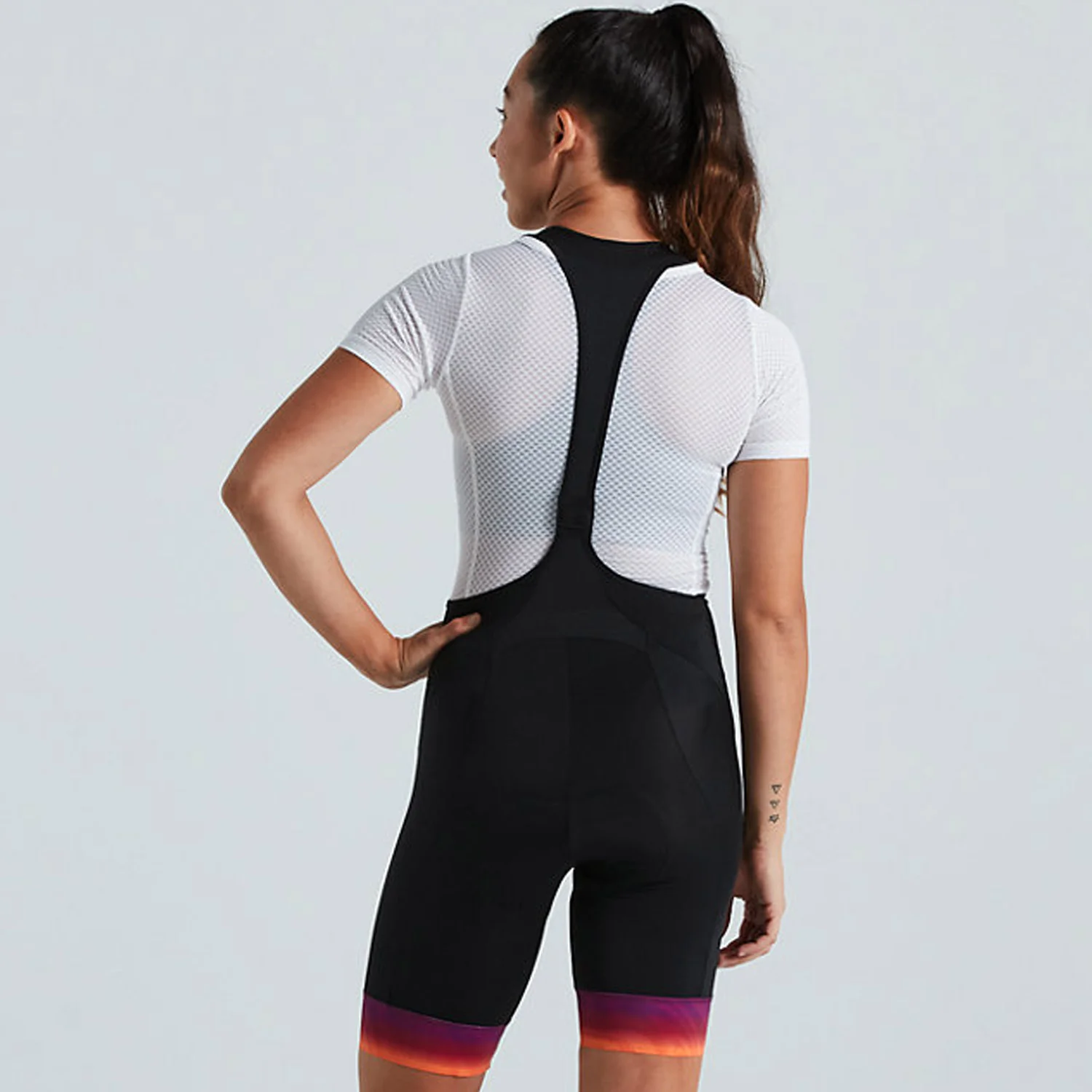 Specialized RBX Comp woman bib short - Violet Orange