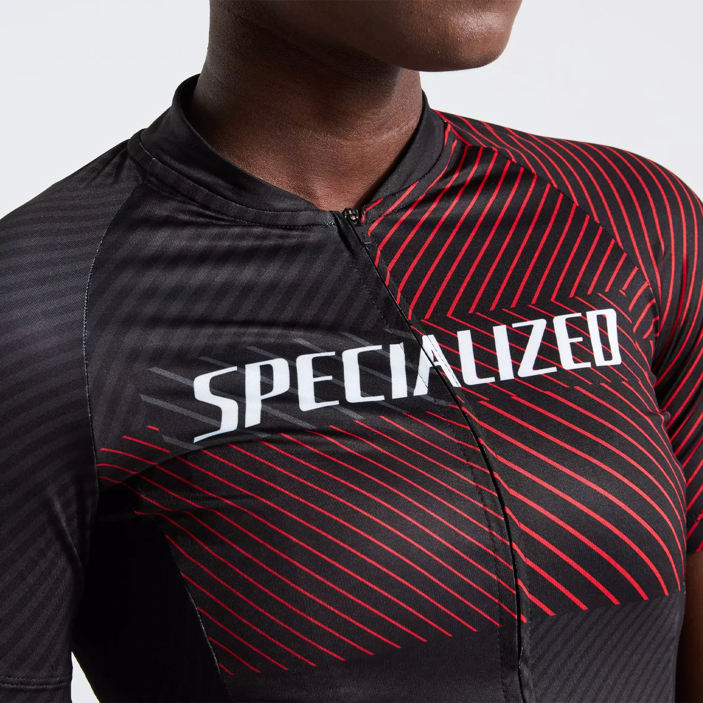 Specialized SL Logo Stripe woman jersey - Black