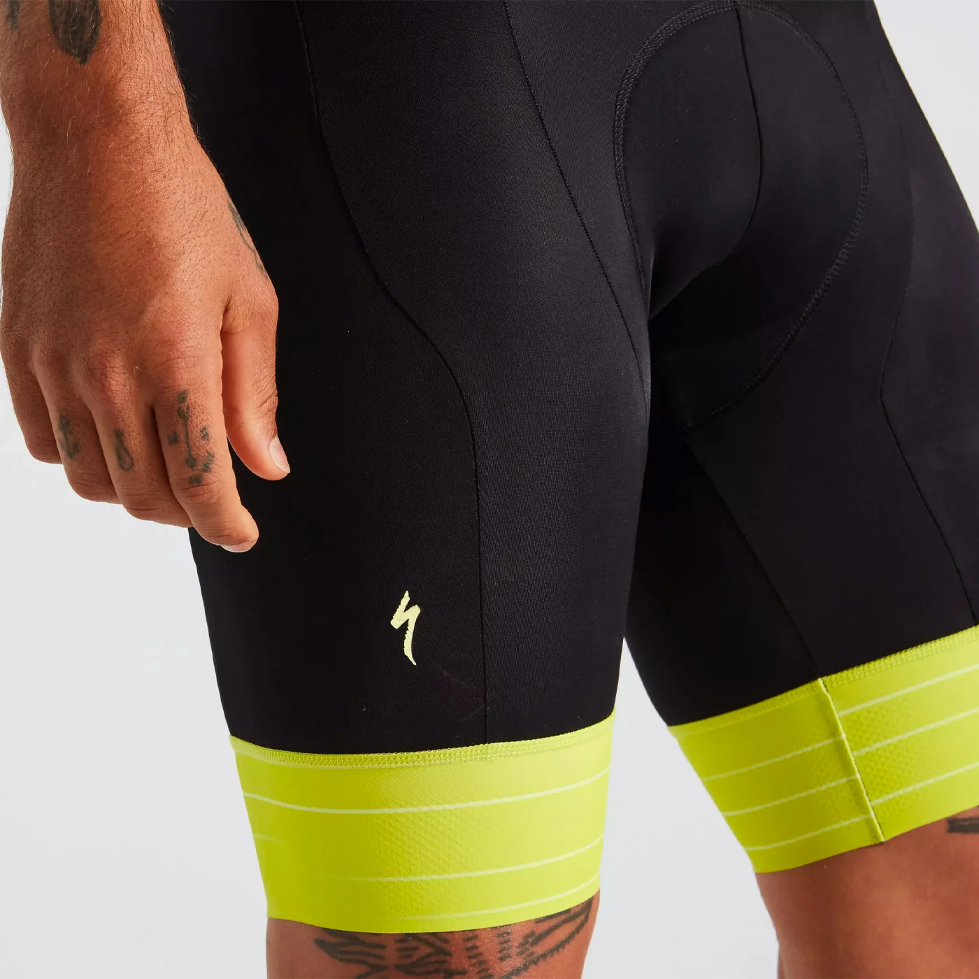 Specialized RBX Comp Mirage Bib shorts - Yellow black