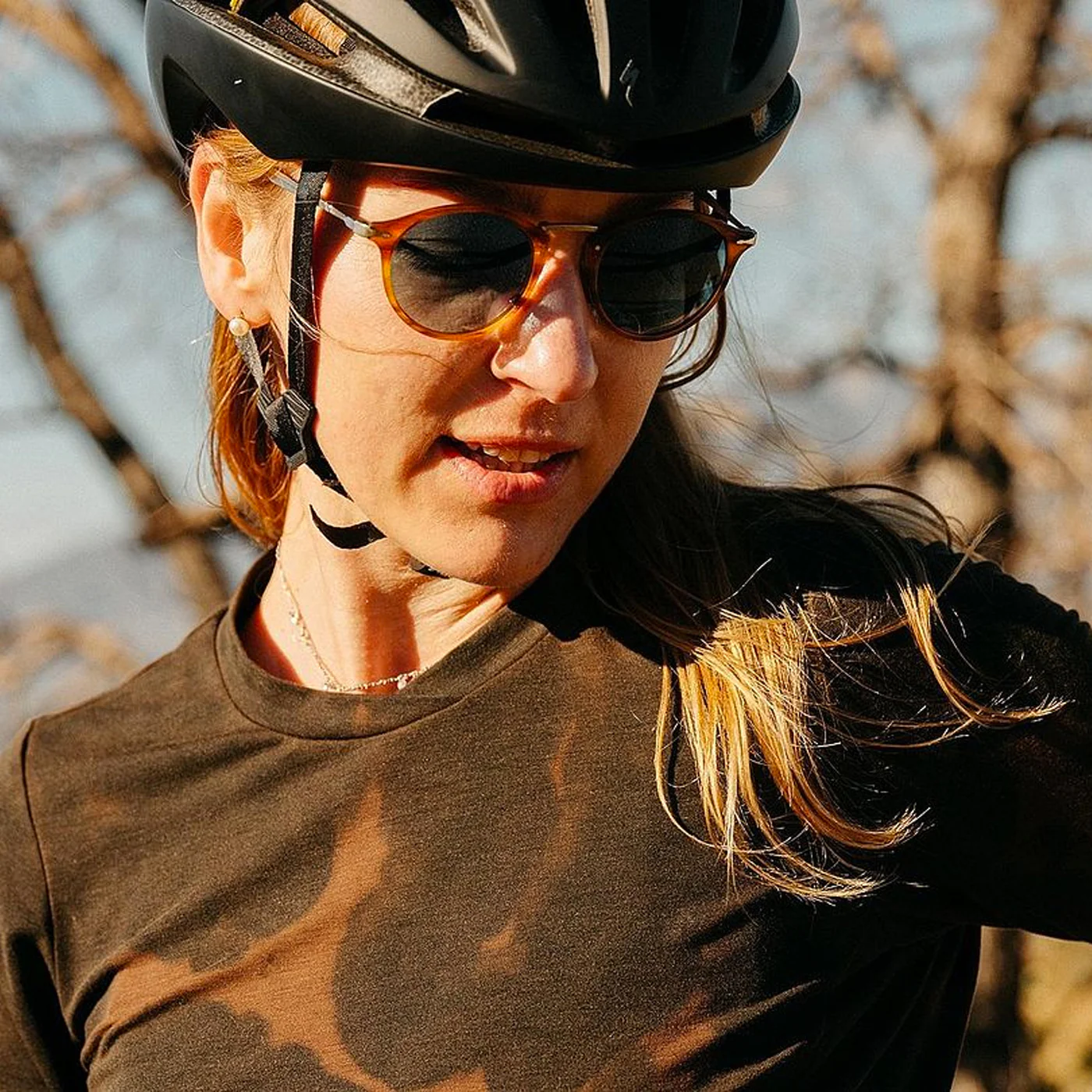 Specialized ADV Garment Washed Woman Jersey - Brown