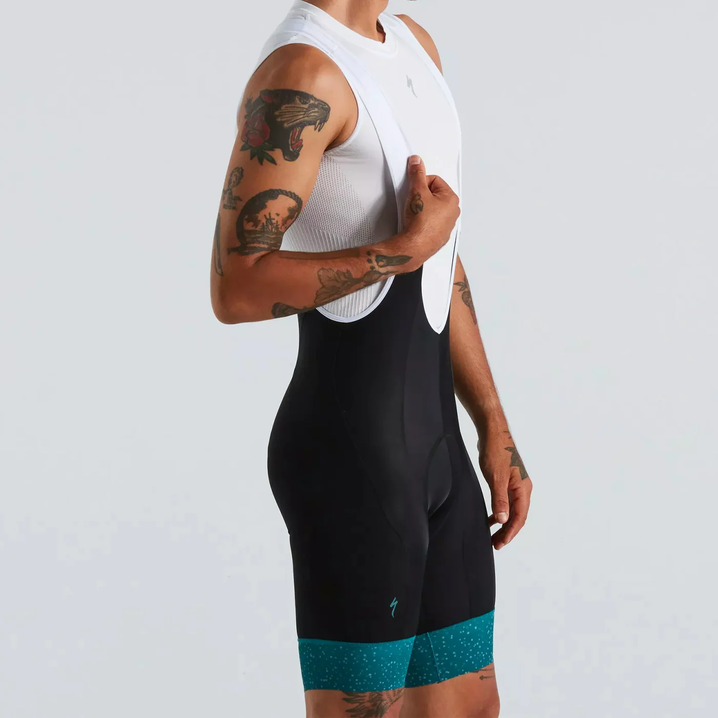 Specialized RBX Comp Logo Bib shorts - Green Black