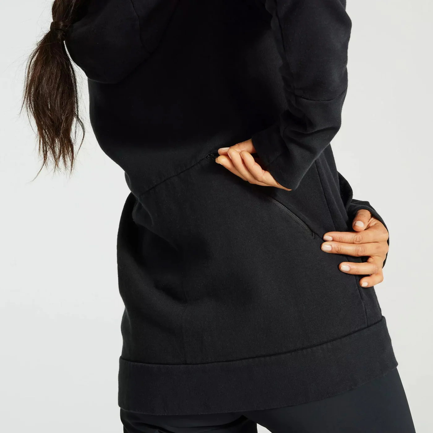 Specialized Legacy Wordmark Zip-Up frau Hoodie - Black