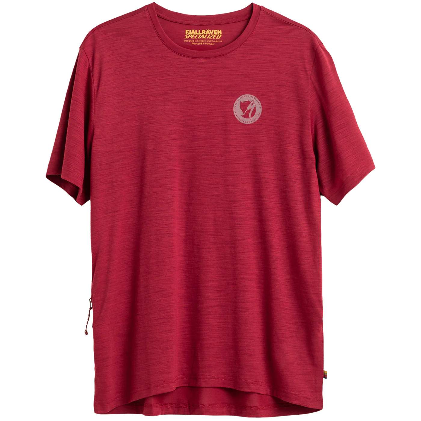 T-Shirt Specialized/Fj??llr??ven Wool Tee - Red