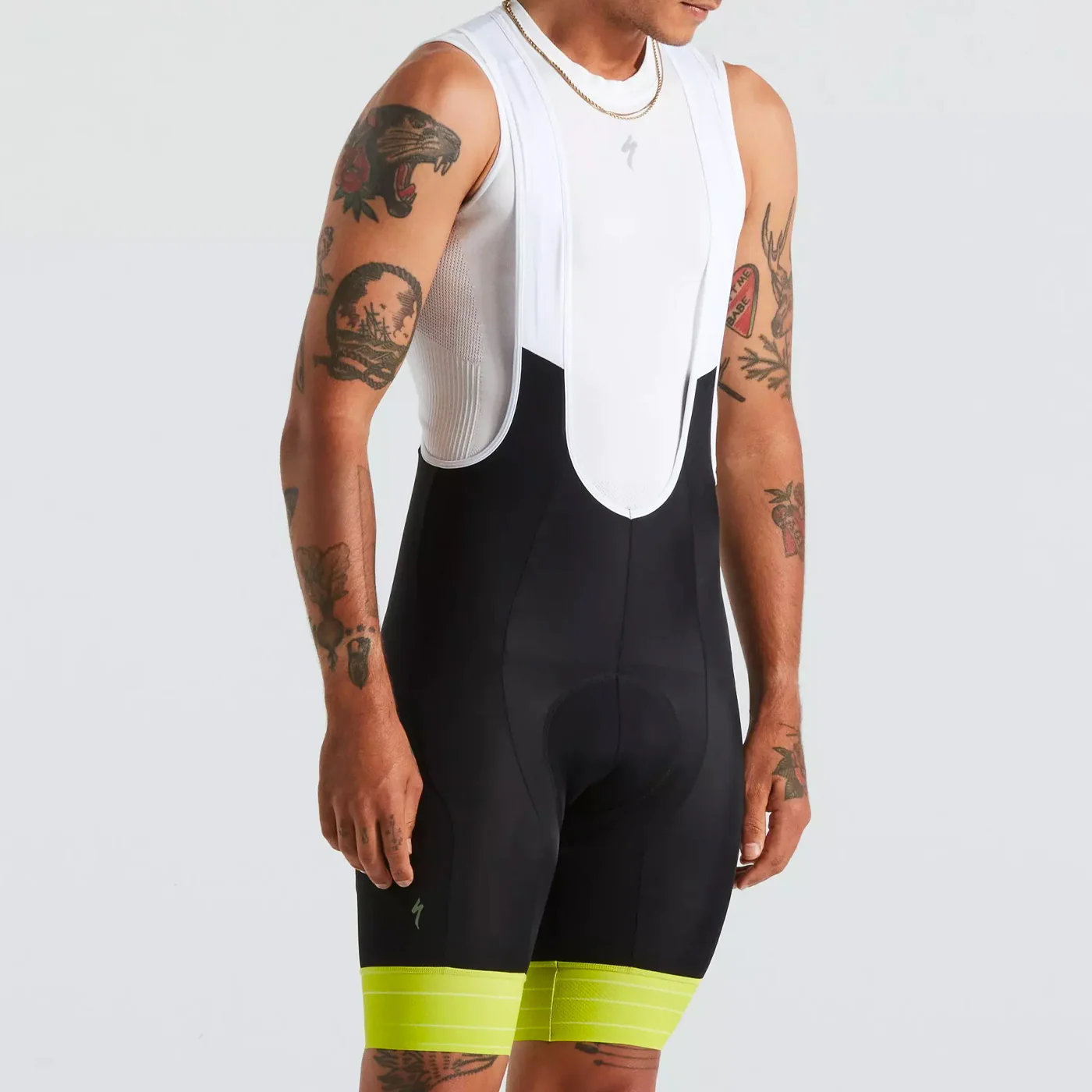 Specialized RBX Comp Mirage Bib shorts - Yellow black