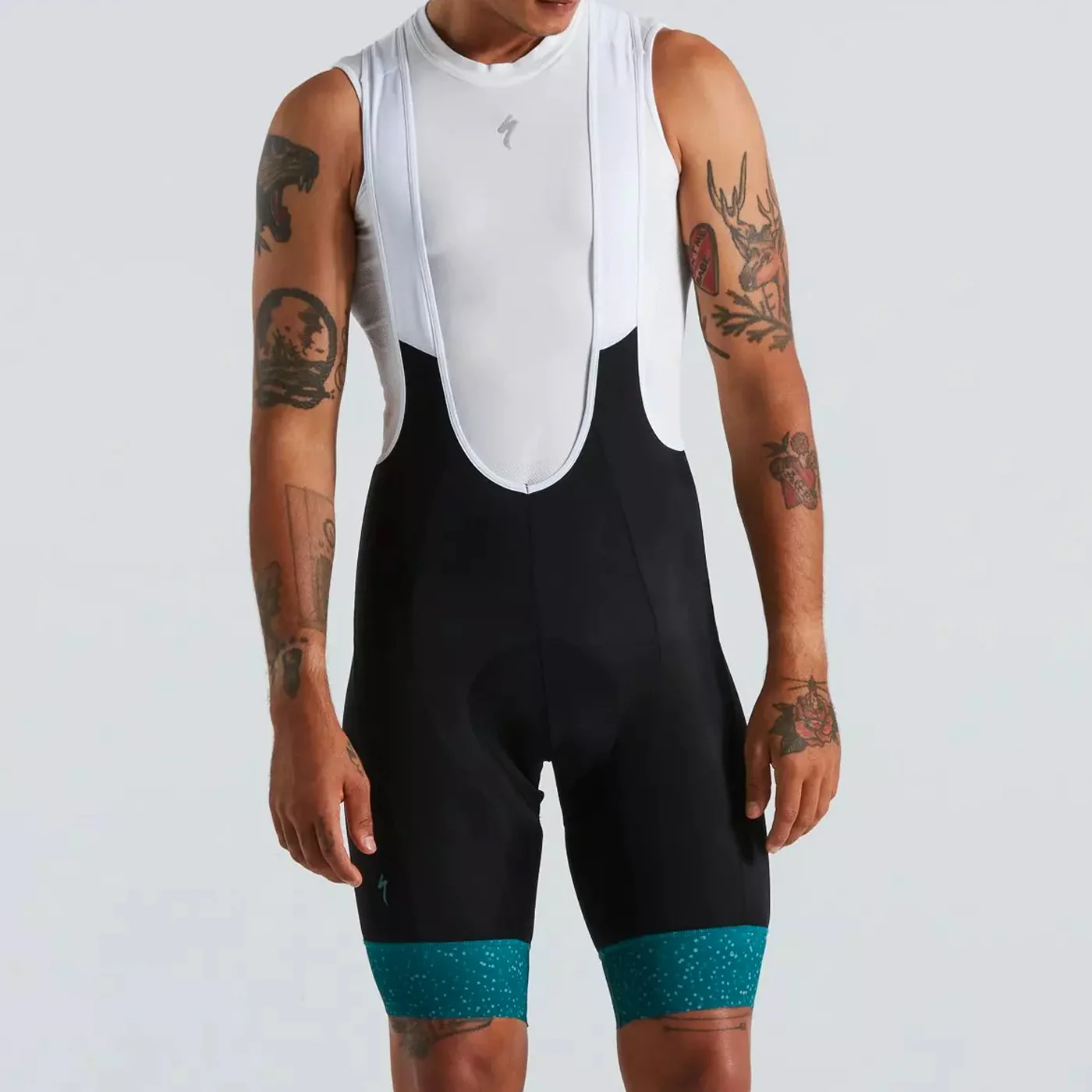 Specialized RBX Comp Logo Bib shorts - Green Black