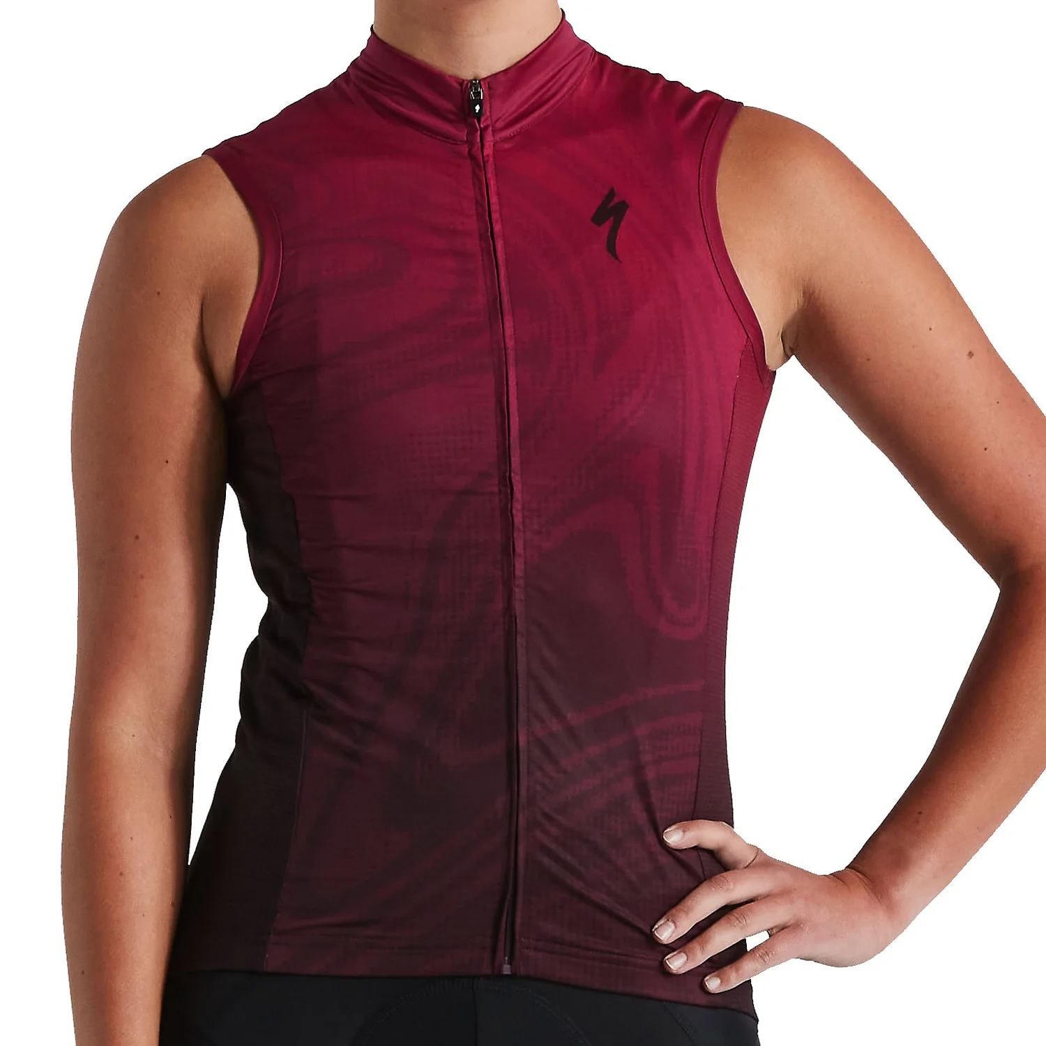 Specialized RBX Comp woman sleeveless jersey - Bordeaux