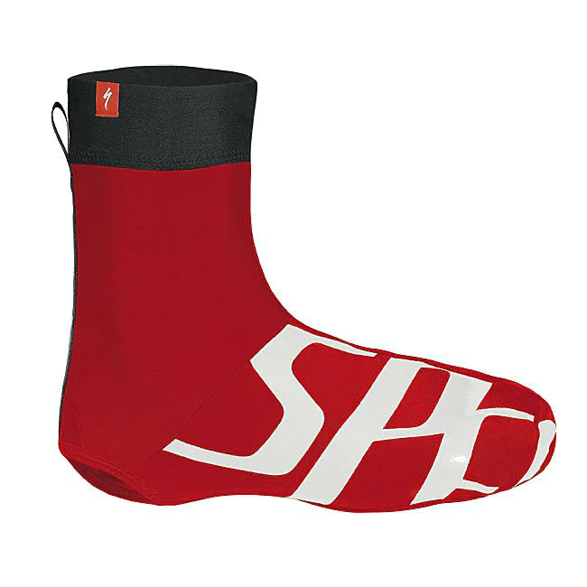 Specialized Elastic Logo shoecover - Red