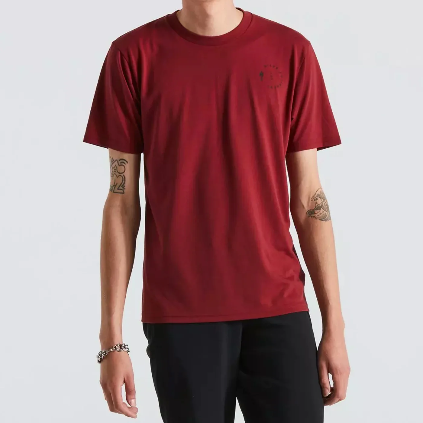 T-Shirt Specialized Stoke - Bordeaux