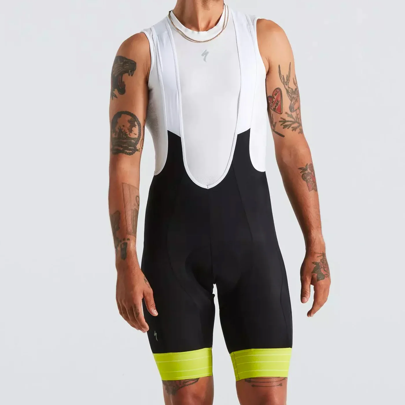 Specialized RBX Comp Mirage Bib shorts - Yellow black