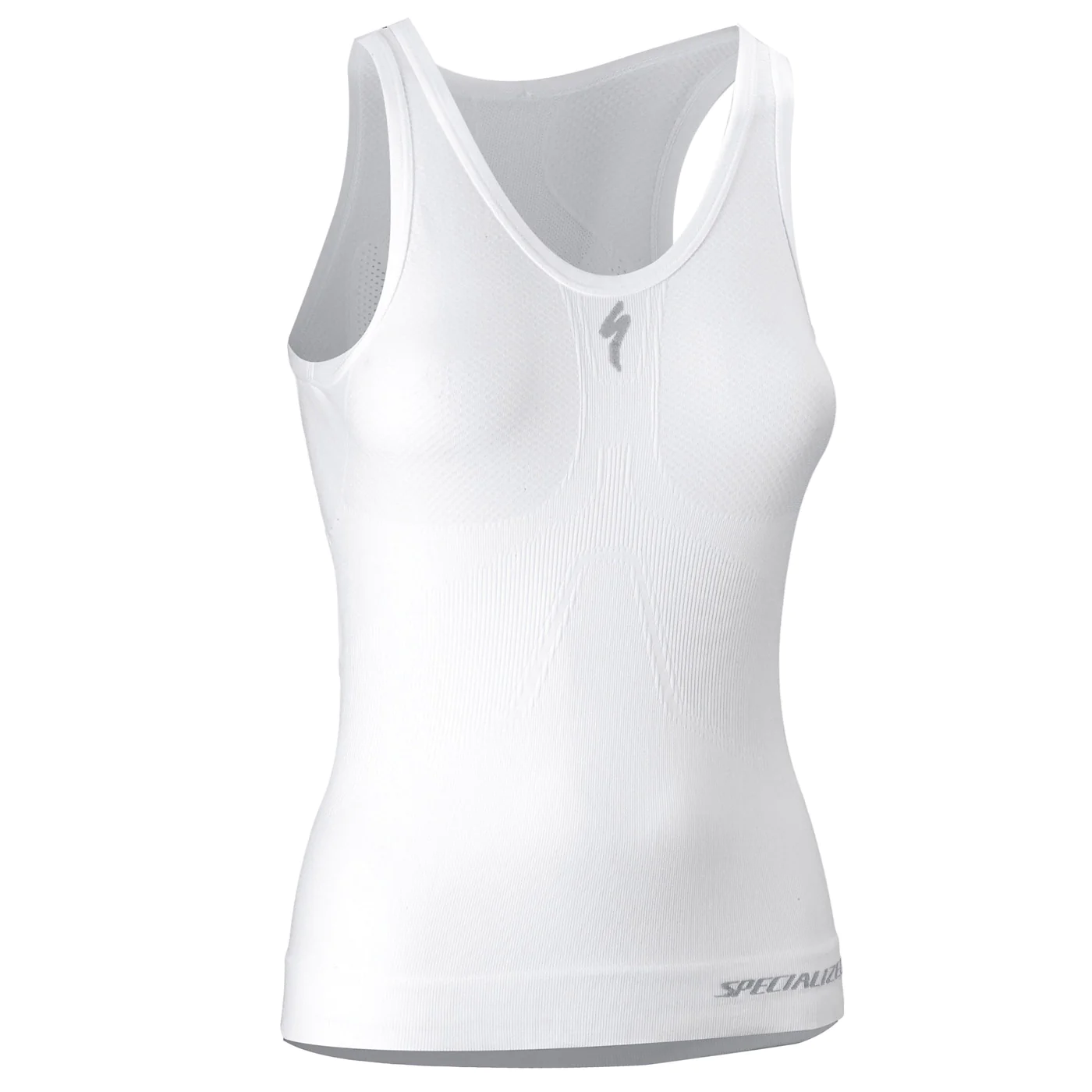Specialized Pro woman sleeveless base layer - White