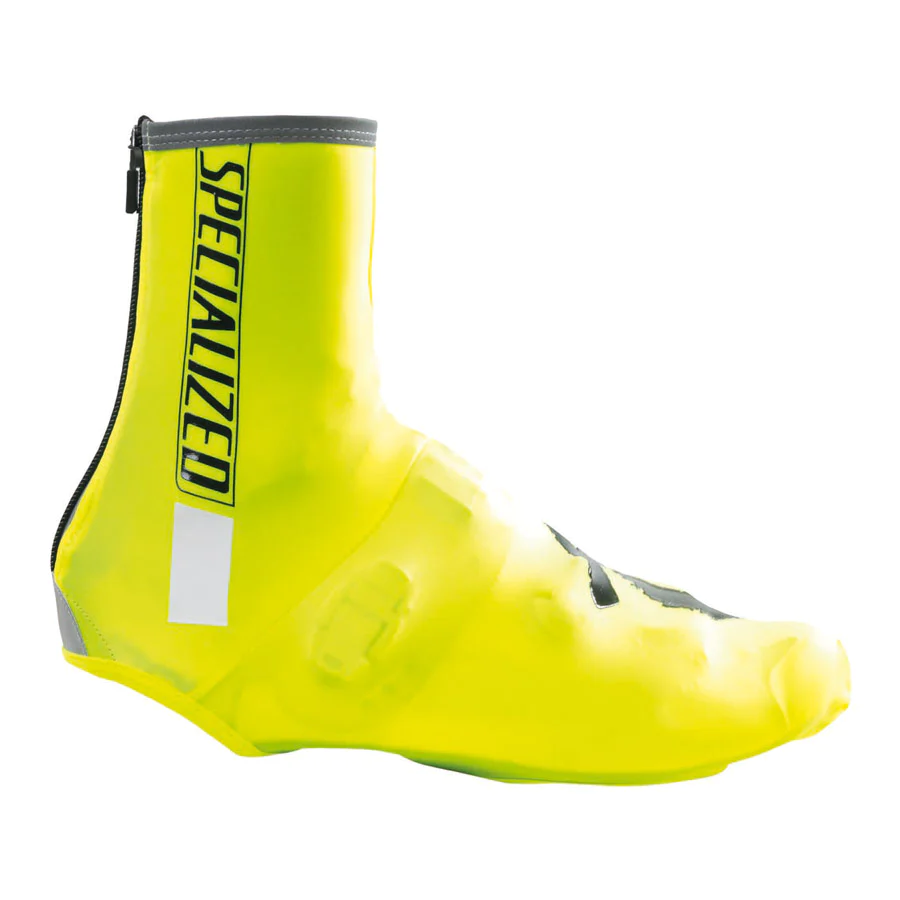 Specialized Elastic Zip shoecover - Yellow Fluo