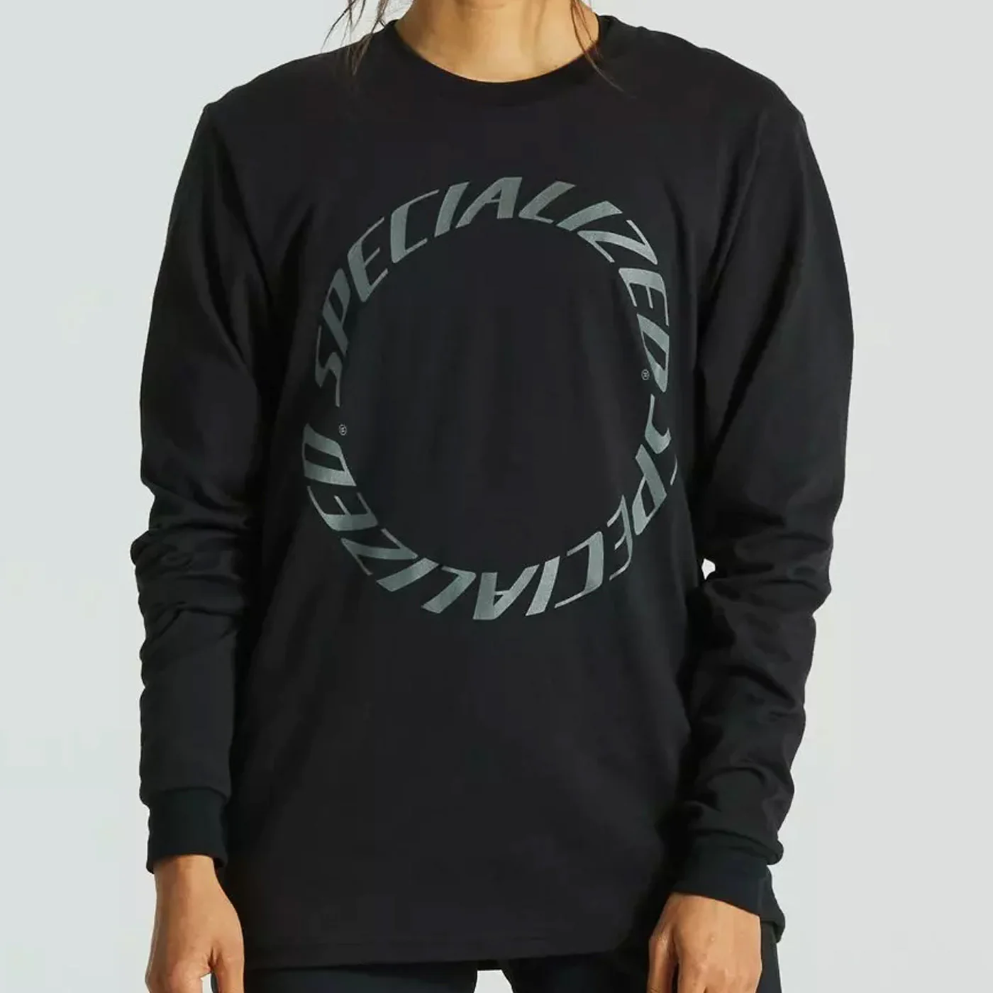 Specialized Twisted long sleeves t-shirt - Black