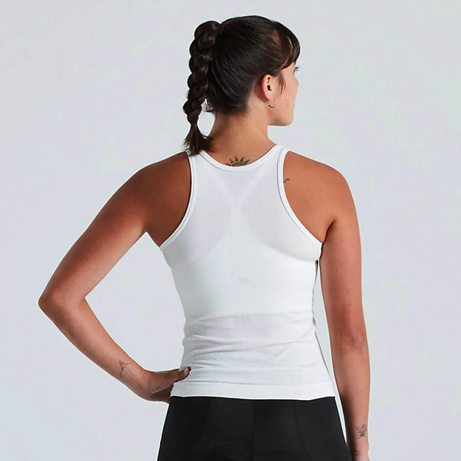 Specialized Seamless Pro woman sleeveless base layer - White