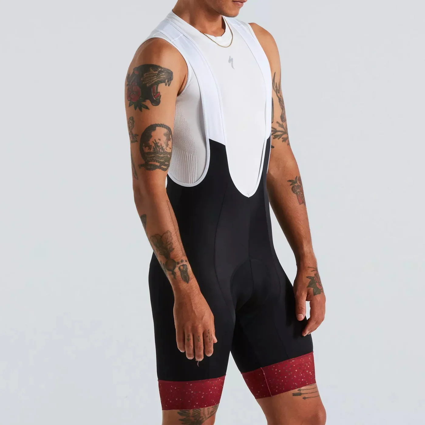 Specialized RBX Comp Logo Bib shorts - Bordeaux