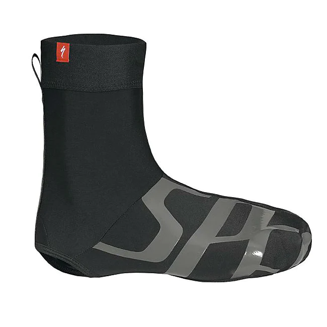 Specialized Elastic Logo shoecover - Black Grey