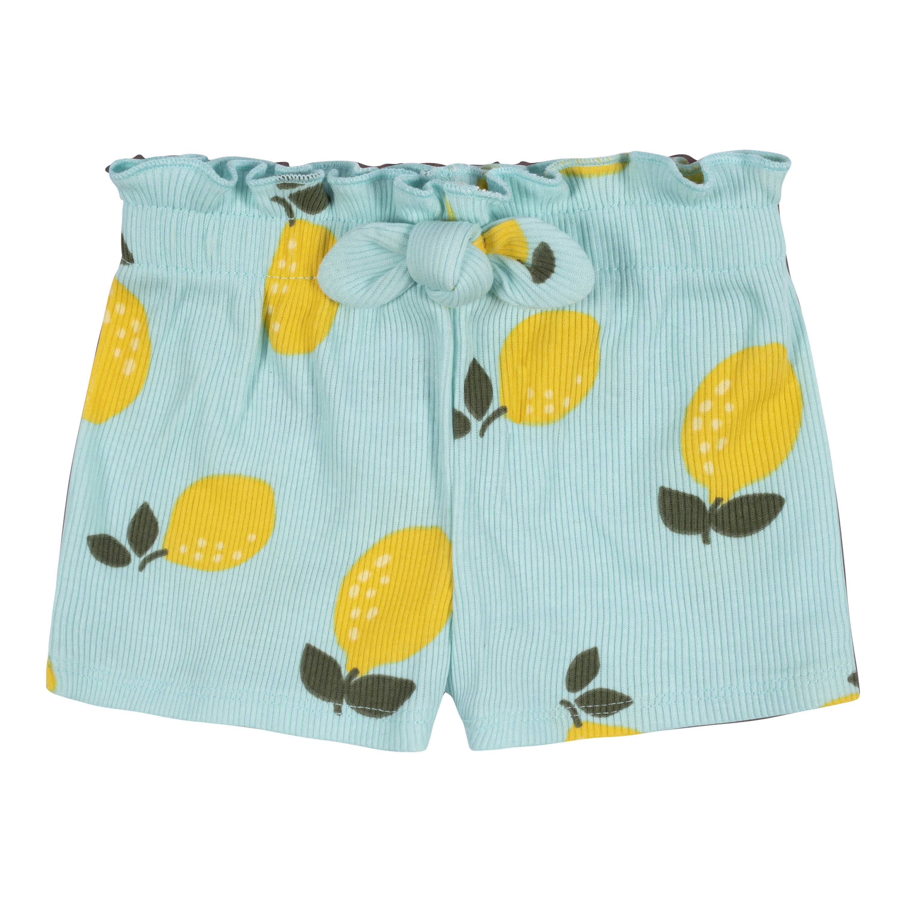 3-Pack Baby & Toddler Girls Picnic Day Dreams Pull-On Knit Shorts