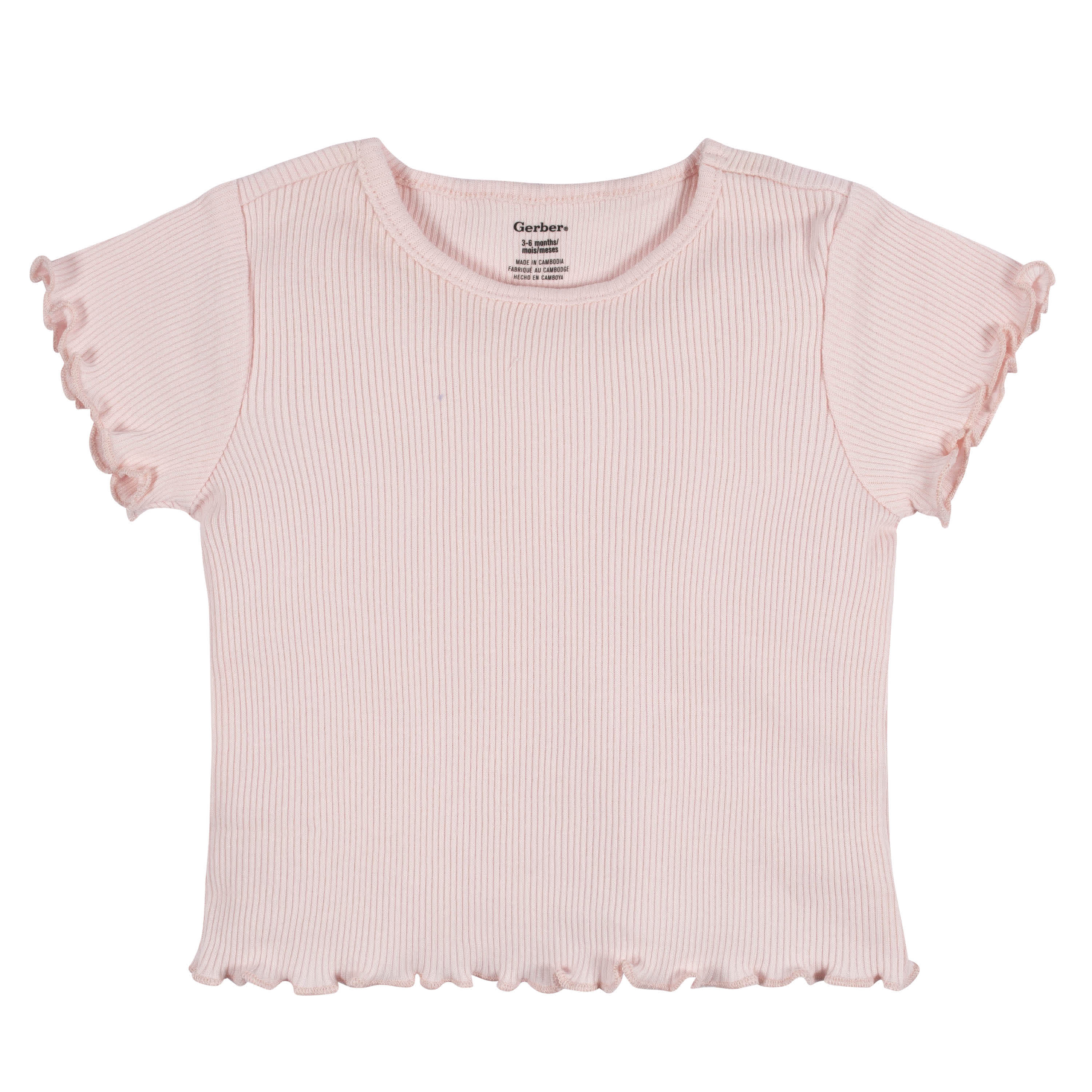 3-Pack Baby & Toddler Girls Sweet Florals Short Sleeve Tees