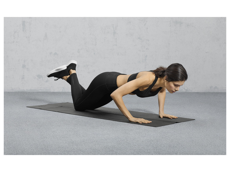 CRIVIT Faltbare Fitnessmatte, mit Dämpfung