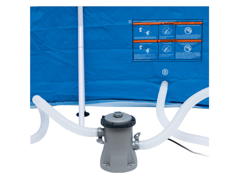 Bestway Steel Pro 300x201x66 cm, mit Filterpumpe