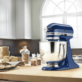 Kitchenaid KSM150PSBW Artisan Series 5-qt. Tilt Head Stand Mixer, Blue Willow