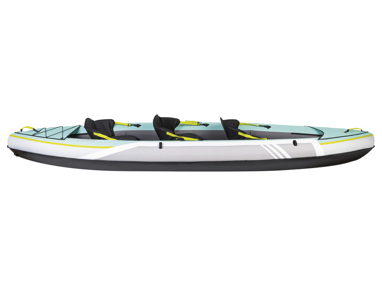 CRIVIT 3-Sitzer-Touring-Kajak, aufblasbar