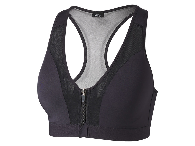 CRIVIT Damen Sport Bustier, High Level, mit Racer-Rücken