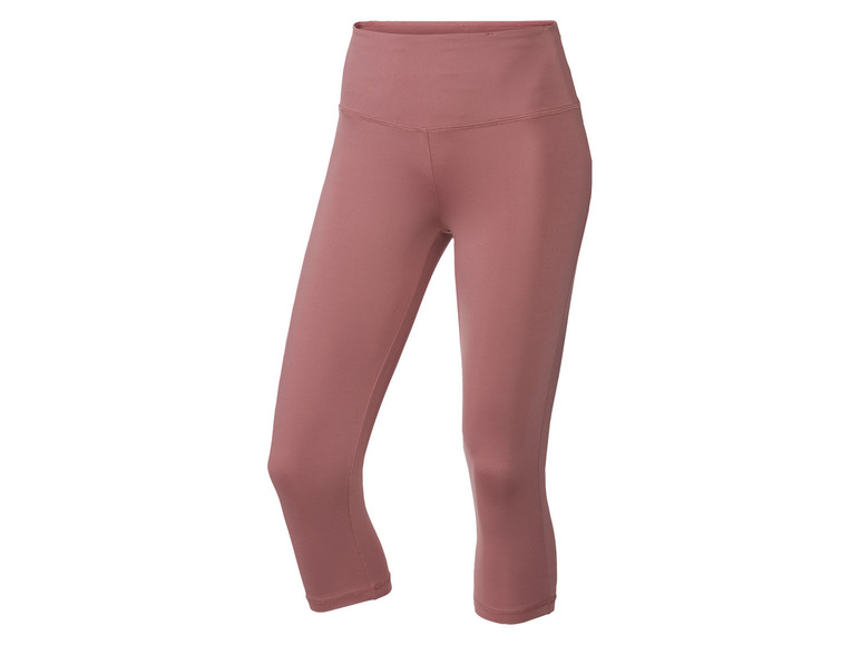 CRIVIT Damen Funktionscapri mit integrierter Schlüsseltasche