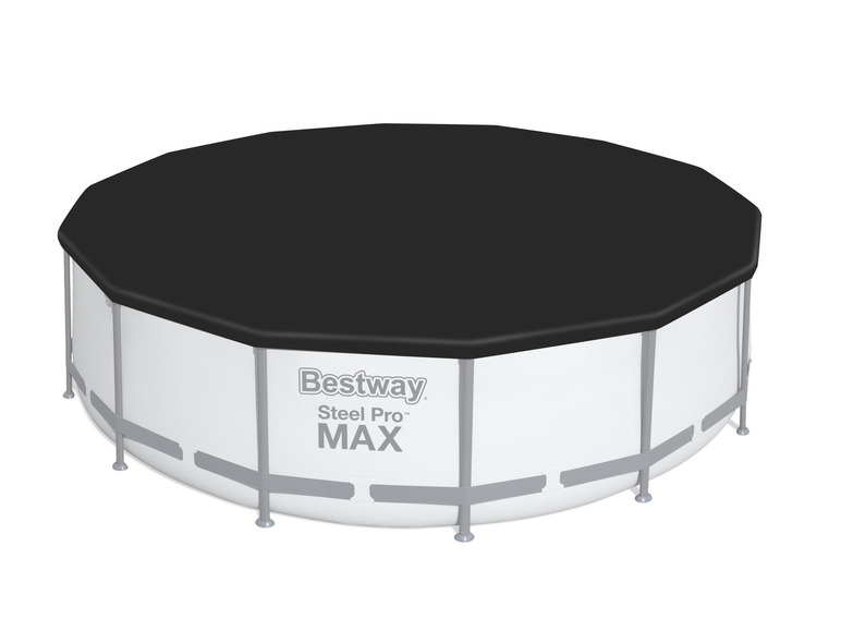 Bestway Steel Pro MAX™ Frame Pool Komplett-Set mit Filterpumpe, Ø 427 x 122 cm