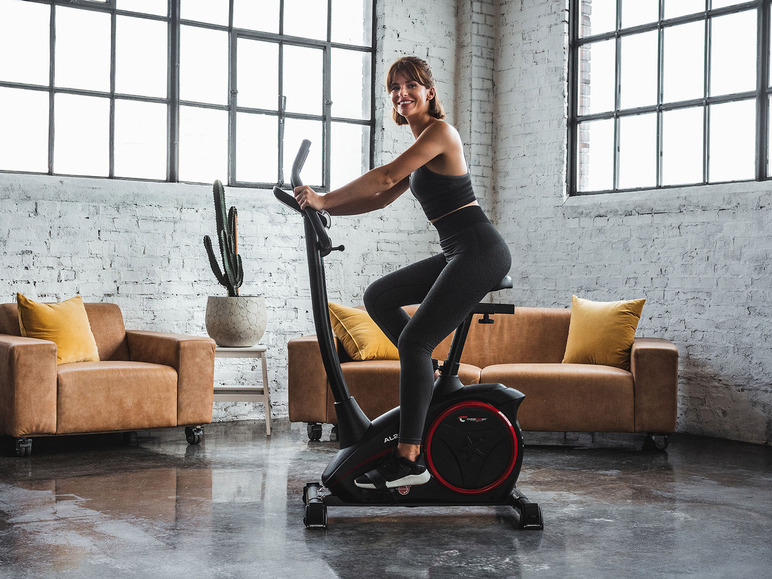 Christopeit Sport Ergometer AL 2000 Pro (Empfänger für drahtlosen Pulsmessgurt im Computer enthalten)