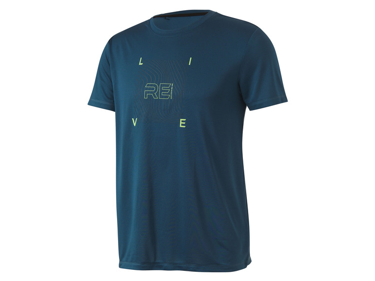 CRIVIT Herren Funktionsshirt, kurzarm, schnelltrocknend