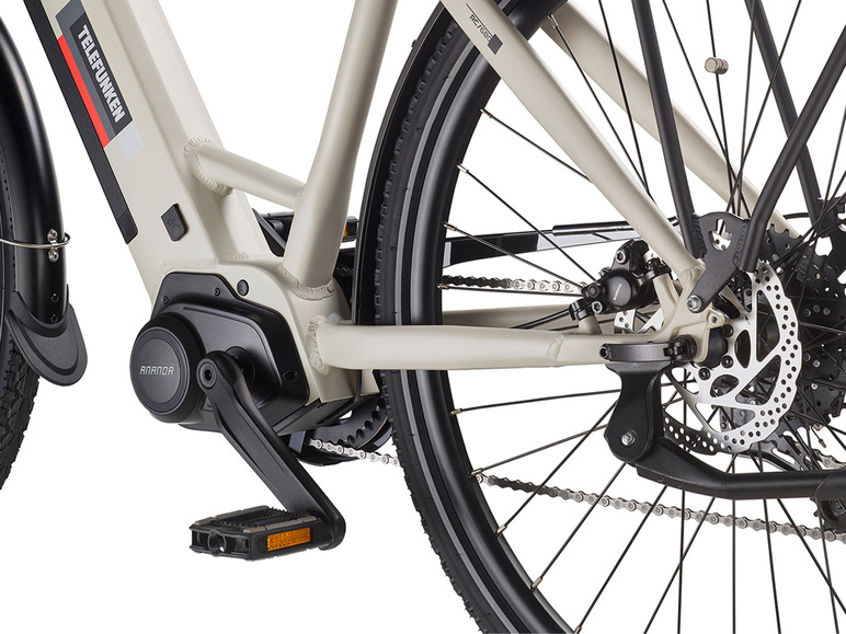 TELEFUNKEN E-Bike City Multitalent RC680 28 Zoll weiß
