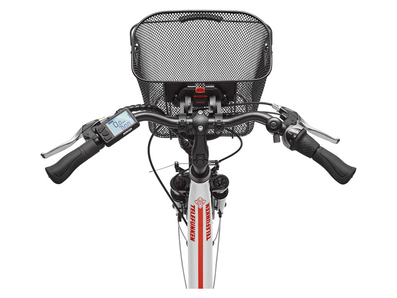 TELEFUNKEN TELEFUNKEN E-Bike »Multitalent RC657-S«, Pedelec, Citybike, 28 Zoll, 100 km Reichweite