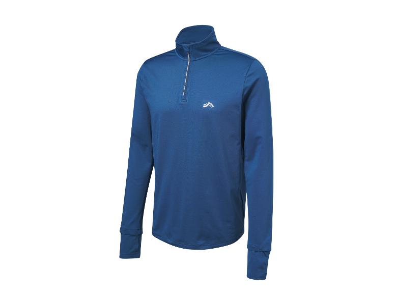 CRIVIT Herren Thermo-Funktionsshirt, mit reflektierenden Deko-Elementen